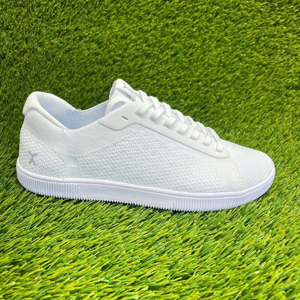 Flux Adapt Trainer White Mens Size 8 Womens Size 9 Barefoot Athletic Knit Shoes